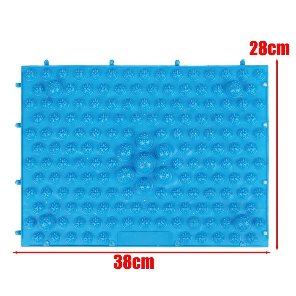 tapis massage points concaves violet vert rose bleu moderne opacité yoga circulation sanguine