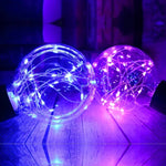 ampoules led décoratives filament effet constellation couleur changeante e27 transparentes modernes chambre festive