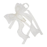 rubans fenêtre blancs organza décoratifs facilement installables moderne 20cm 11cm