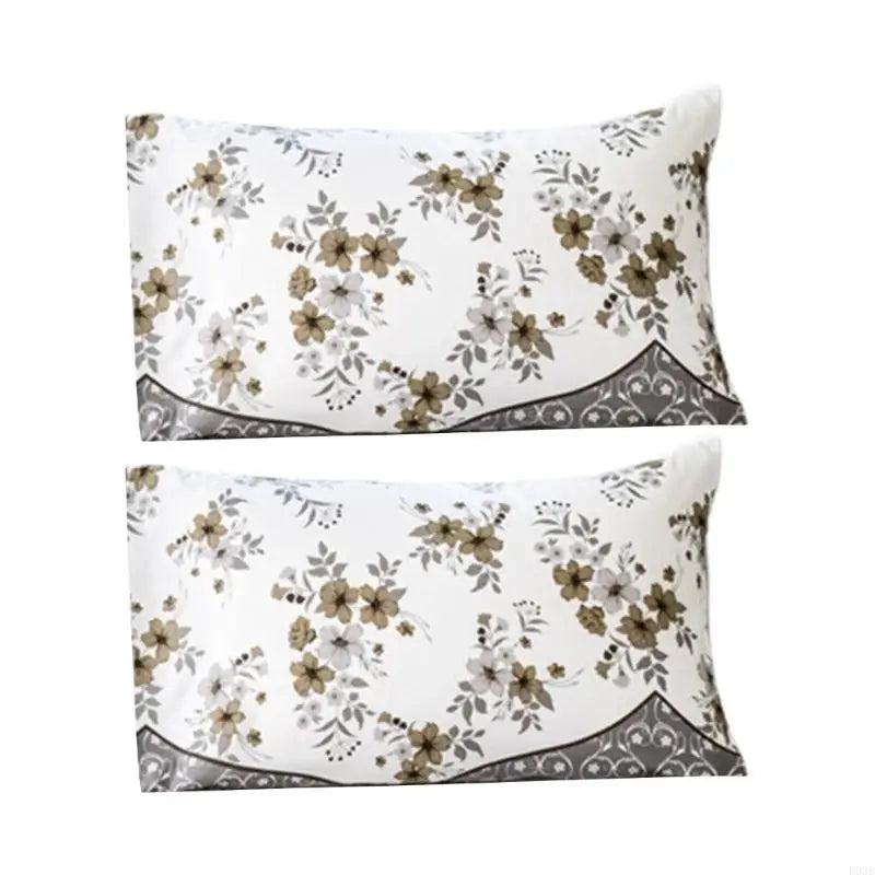 parure lit drap housse taies d'oreiller motif fleurs moderne élégant