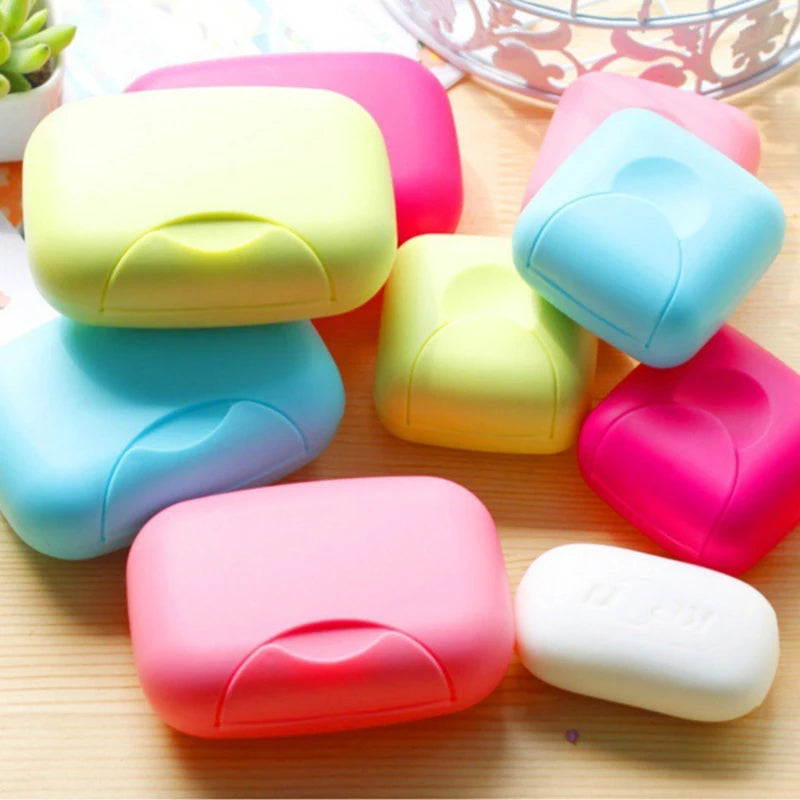 boîte savon portable plastique mat voyage salle bain maison petit