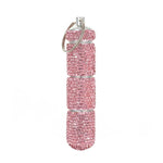 boîte pilules portable strass argent rose bleu rouge moderne élégante porte clés