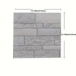panneau decoratif mural brique blanc adhesif resistant eau moderne decoration intérieure