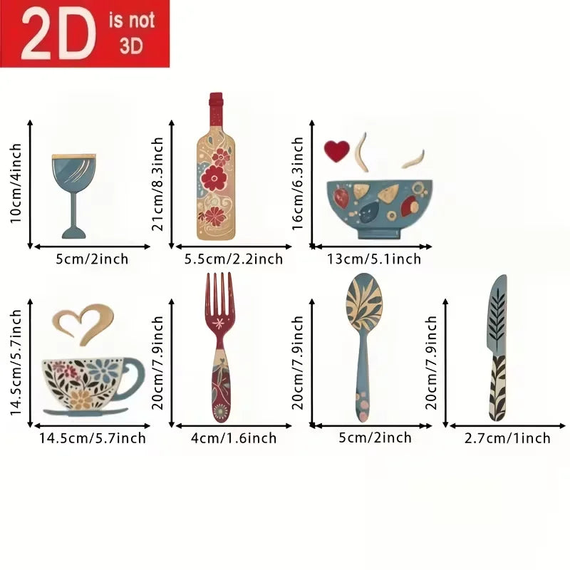 décoration murale bois ustensiles vaisselle fourchette cuillère tasse verre rustique chambre cuisine
