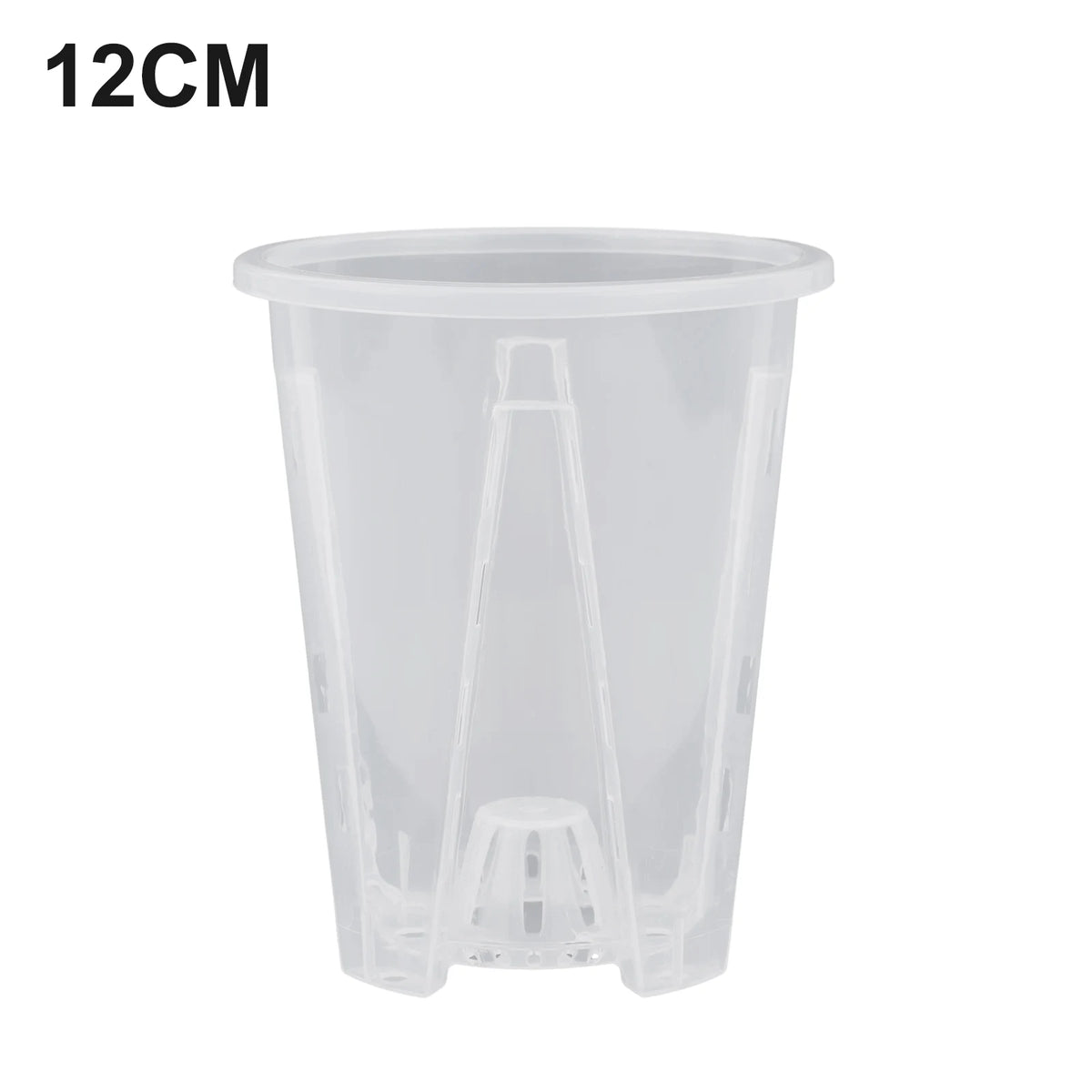 cache pot transparent moderne pot fleur sans motif 10cm 12cm 14cm 16cm ornement