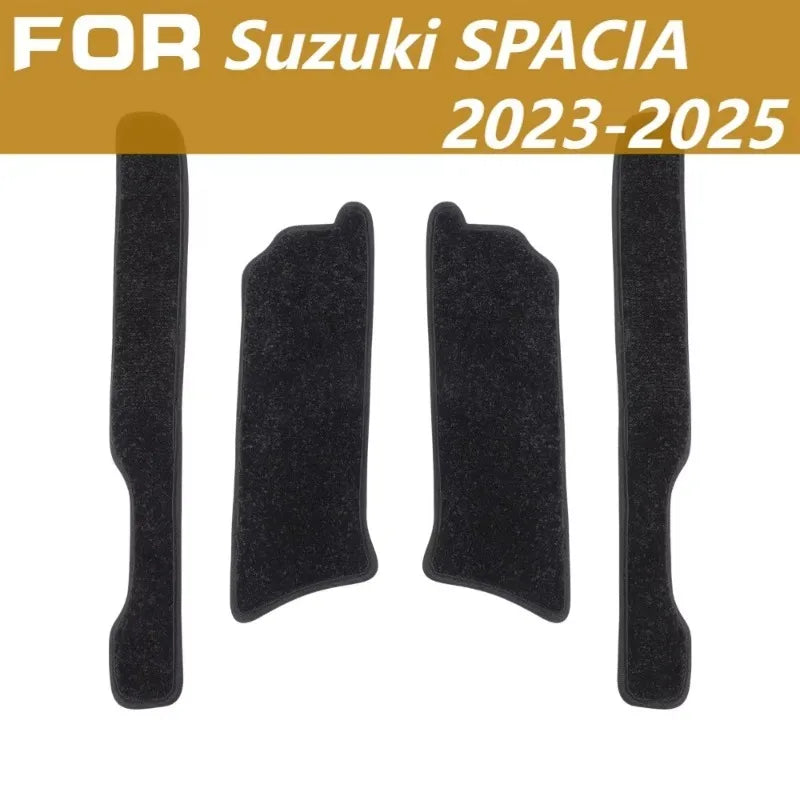 tapis sol voiture protection antidérapant caoutchouc fibre synthétique noir moderne adhésif pédale coussinets pieds