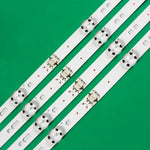 bande lumineuse led blanc imprimée points noirs moderne clips fixation commandes