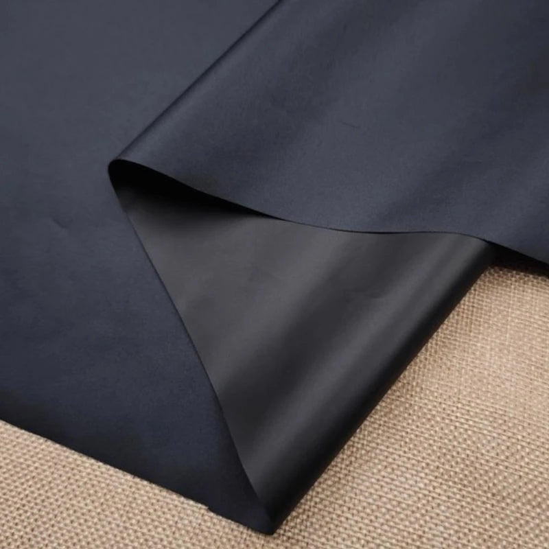 rideau protection uv opaque noir polyester moderne 170cm large 3m longueur