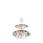 tasse assiette soucoupe motif papillons colorés os chinois élégante décoration thé blanc