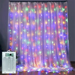 guirlande lumineuse led blanc moderne 3m 3m 300 led points lumineux auto batterie non