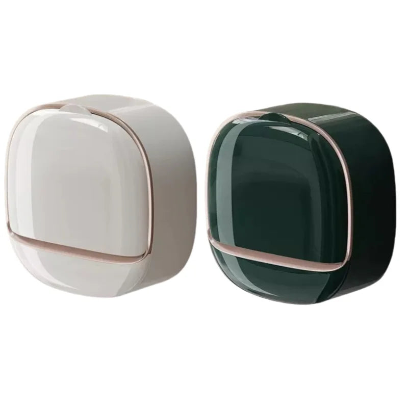 distributeur savon moderne adhésif blanc or rond brillant grille tailles différents savons