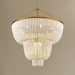 lustre led blanc doré classique suspension chaînes éclairage intérieur classique