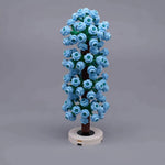 arbres miniatures créatifs fleurs colorées nature artificiels diy jouets enfants adultes