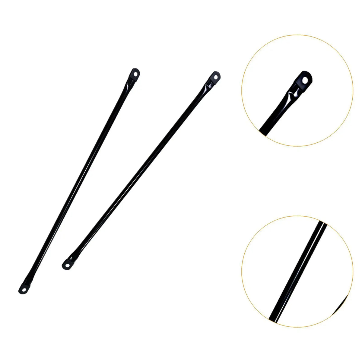 barres suspension balançoire métal noir moderne 80.5cm 90.5cm