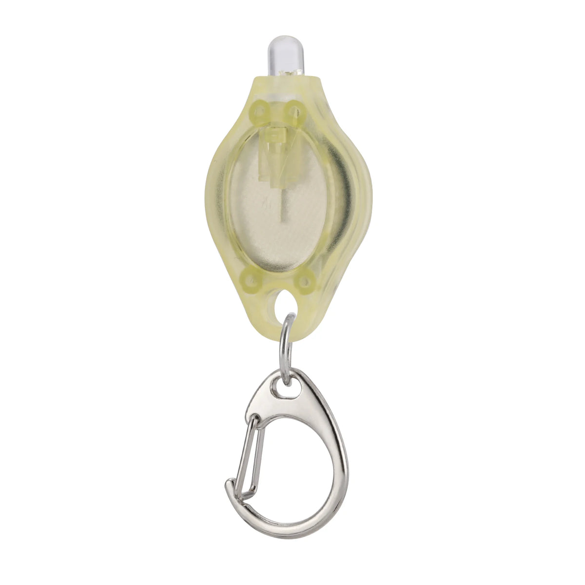 lampe torche portable mini led clé porte moderne compact anneau métallique