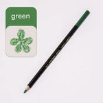 crayons sous glaçe 12 couleurs noires blanches bleues vertes orangées rouges marrons grises roses