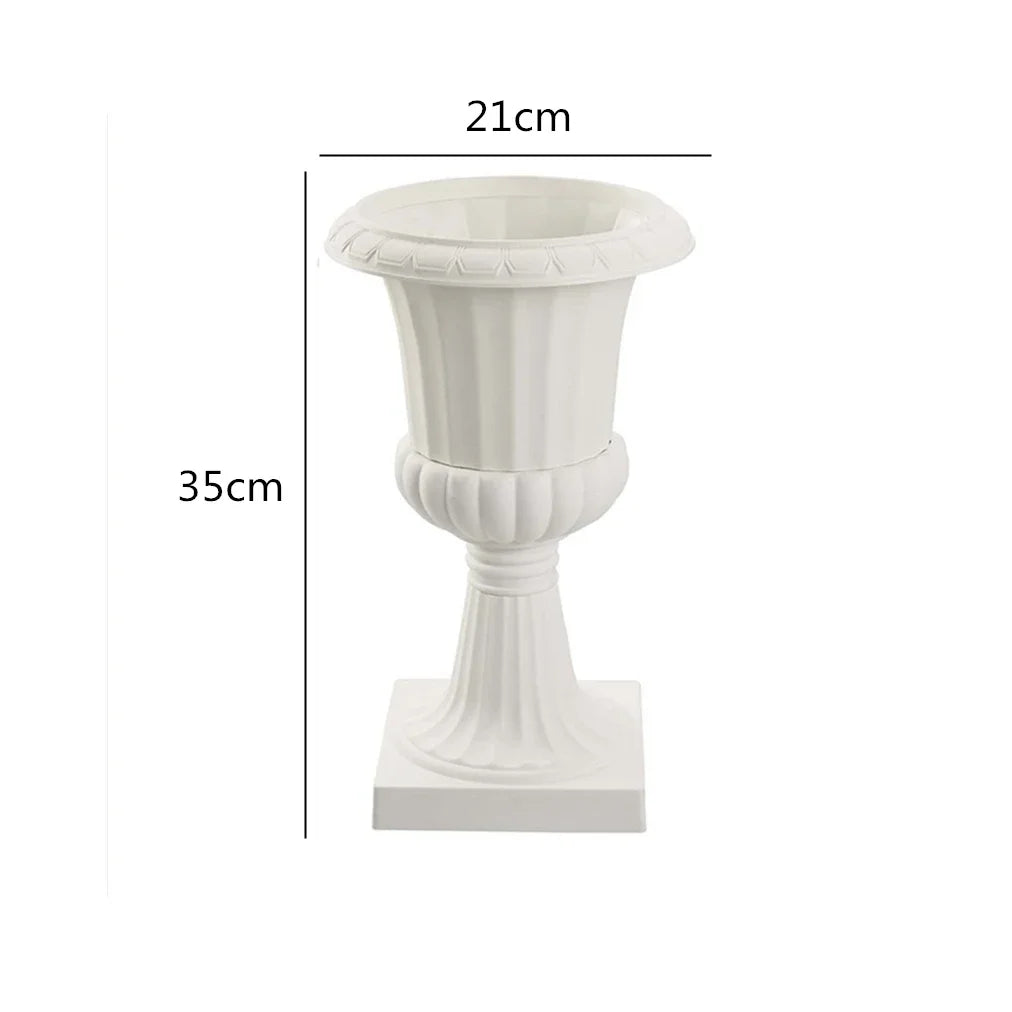 vase noir blanc rayures horizontales intérieur extérieur décoration jardin maison