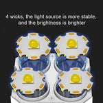 torche led rechargeable puissante 1000 lumens 10w argentée noire industrielle