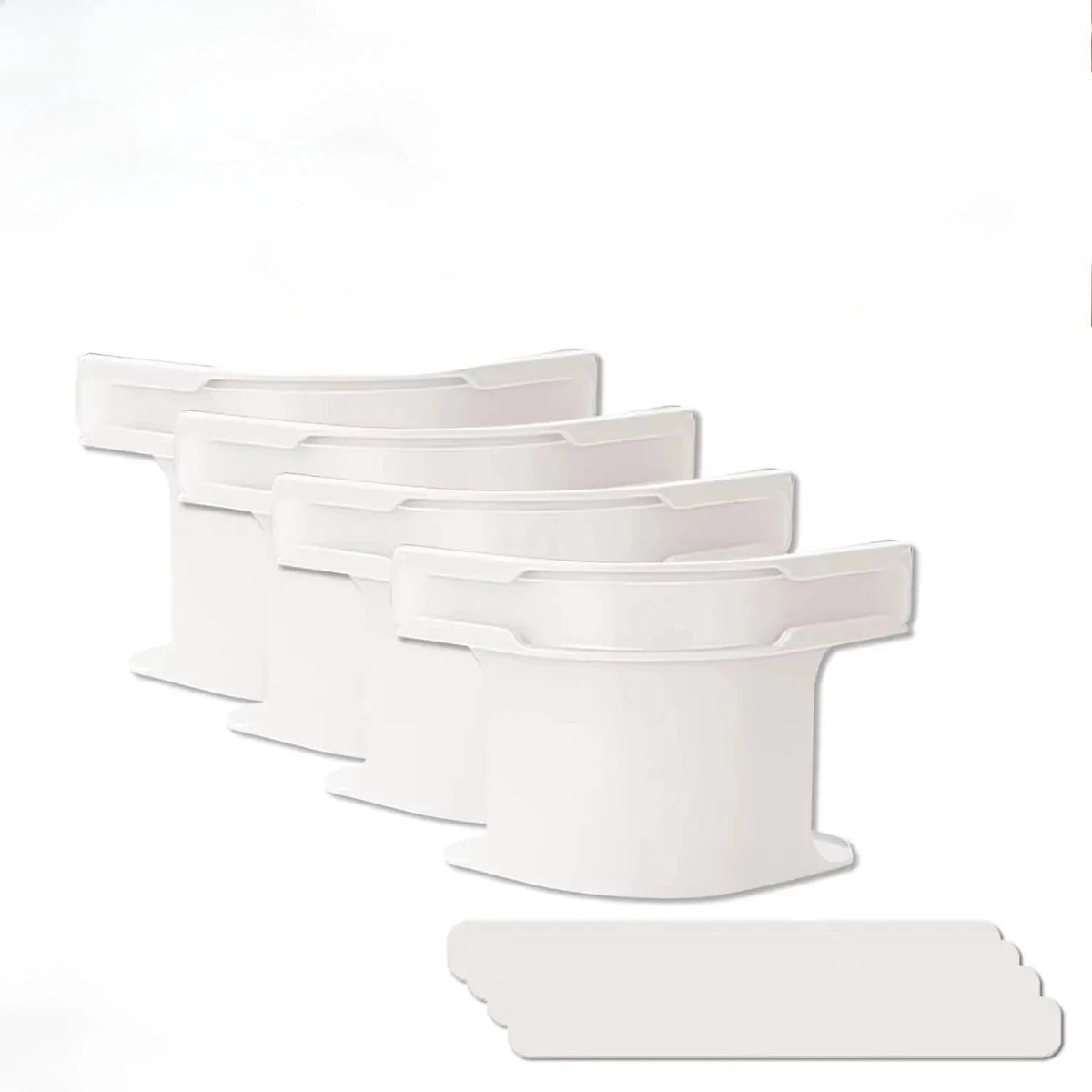 supports drap adhésifs anti déplacement blancs moderne pack pièces sécurité sans aiguille