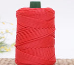 corde coton tressée 3mm fil tissé décoratif couture artisanat accessoires faits main