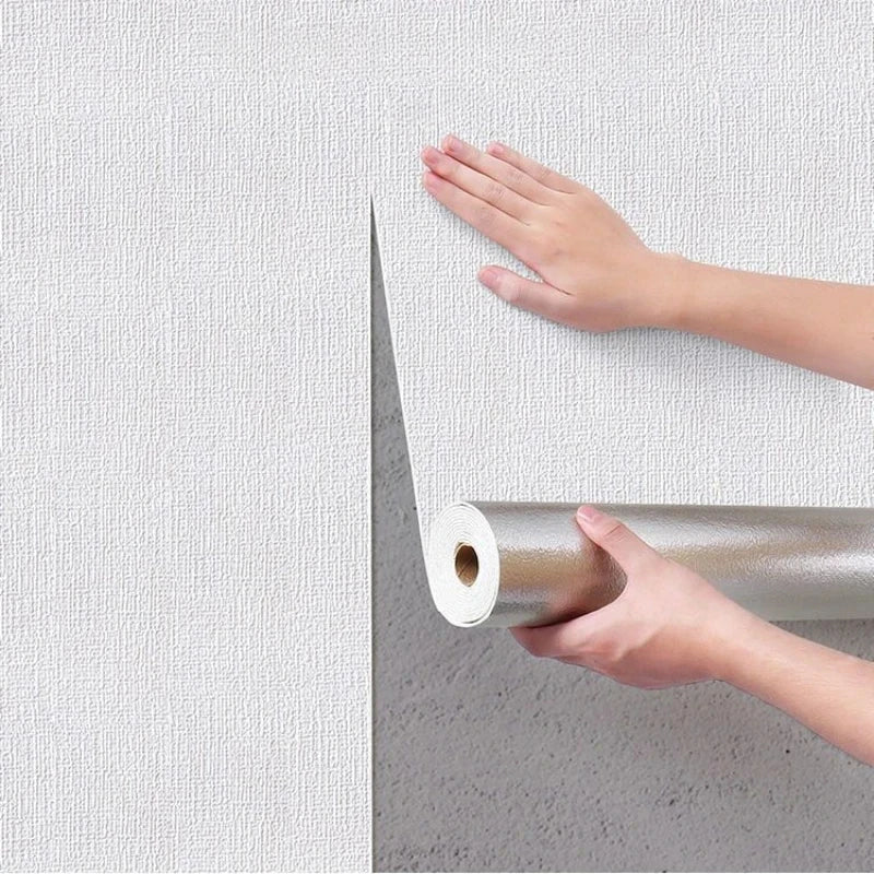 papier peint auto adhésif moderne rose beige gris clair texture grise imperméable anti moisissures