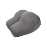 oreiller multifonctionnel ergonomique gris coton polyester mousse forme coussin confortable zippered lit dormir côté