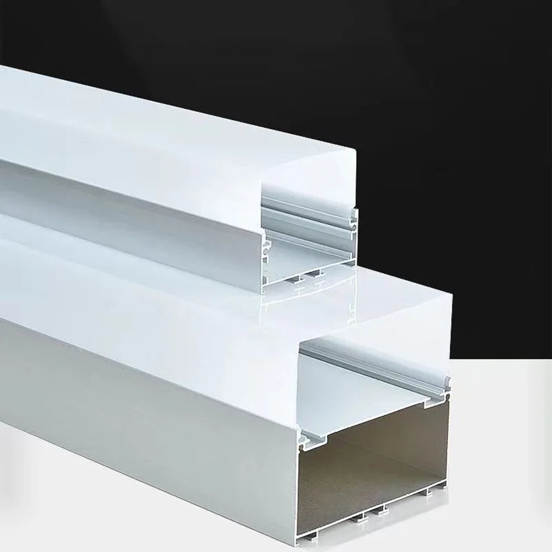 Installation du profilé LED sur plafond rond - Détail