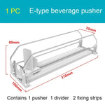 organisateur boissons canettes bouteilles conserves réfrigérateur support extensible réglable plastique métal moderne utilitaire