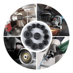 cache boulon noir texturé adhésif industriel 12mm 13mm 14mm 16mm 17mm 18mm 20mm 22mm
