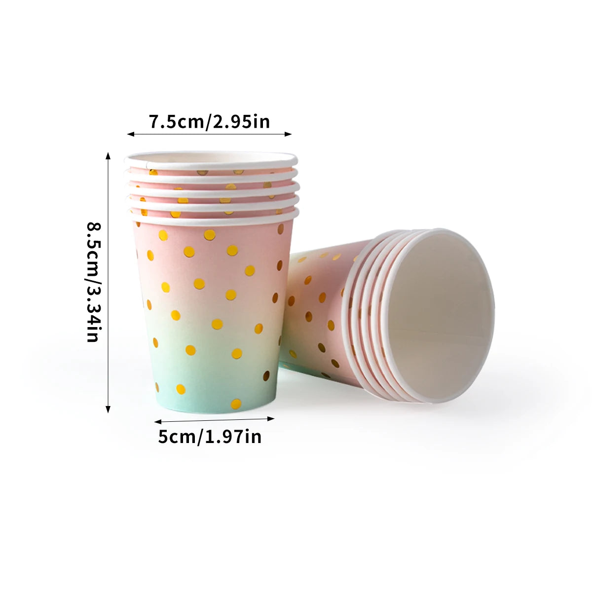 assiettes jetables rose bleu doré happy birthday confettis dorés serviettes verres festifs anniversaire mariage