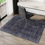 tapis moderne géométrique gris noir salon chambre rectangle polyester adhésif extérieur décoratif lavage machine