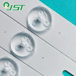 boutons pression blancs lisses opaques classiques certification cqc gs rohs ul