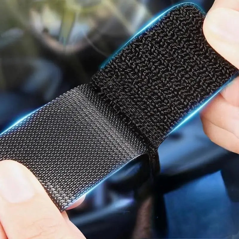 rubans adhésifs velcro noirs tissés résistants auto adhésifs vêtements sacs 100 pièces moderne