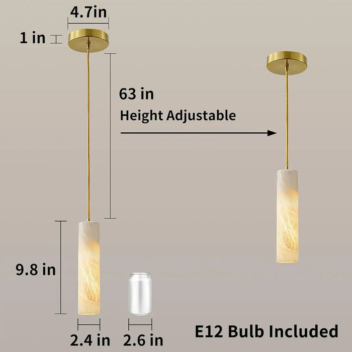 lampe suspendue moderne marbrée blanche salon chambre restaurant étude cuisine