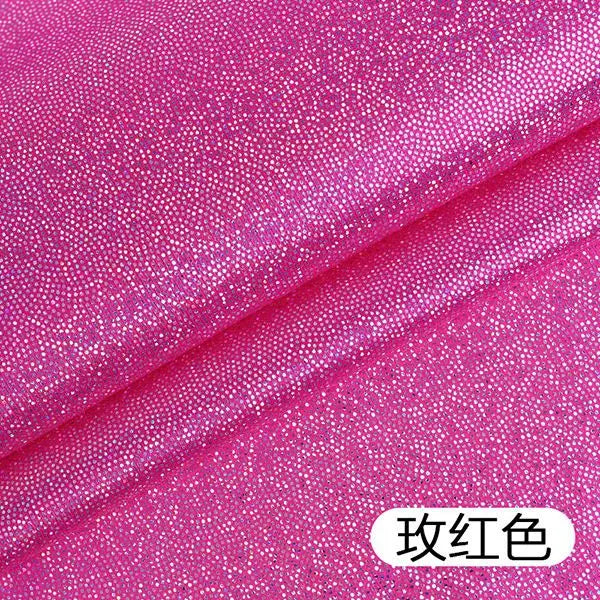 tissu pailleté laser polyester brillant rose violet noir blanc moderne costumes décors scène