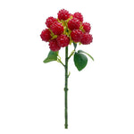 décoration intérieure bouquets branches baies rouges feuilles vertes artificielles naturelles occasion fête maison