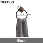 porte serviettes moderne adhésif noir blanc doré serviettes tissées laquées aluminium bois walnut