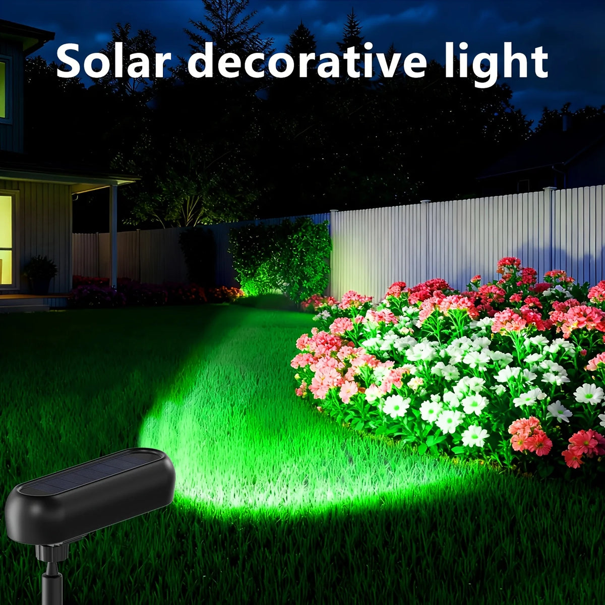 lampe solaire led exterieure ip65 noir moderne tringle affichage batterie