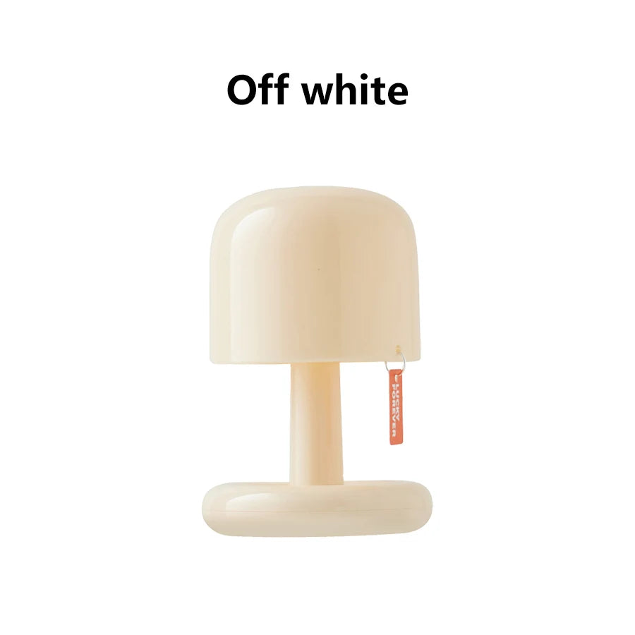 veilleuse rechargeable led lampe table coucher soleil ambiance moderne orange beige