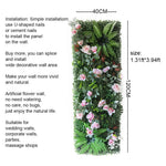 mur végétal artificiel feuillage dense plante décorative jardin extérieur intérieur décoration murale moderne vert