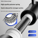 distributeur savon liquide chrome moderne fixations vis sans piece inclusion