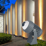 projecteur led gris moderne projecteur mural extérieur ip67 10w 20w ac220v dc12v