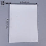 papier blanc minimaliste opacité a4 abat jour led rétroéclairage diffusion lumière qualité abs