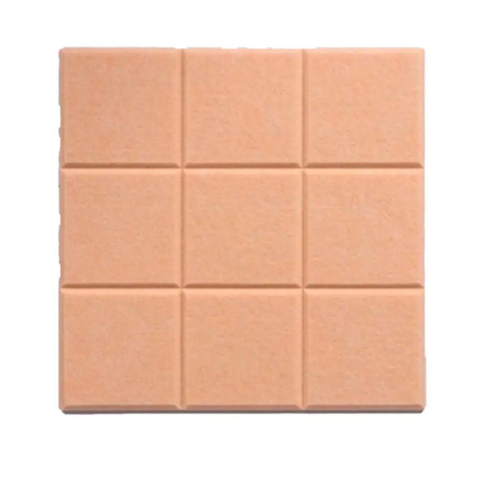 panneau rangement tissu uni orange gris bleu moderne clips autocollants 30cm 30cm