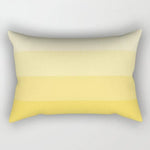 taie d'oreiller rectangulaire jaune clair motif géométrique moderne housse coussin canapé coton 30x50cm