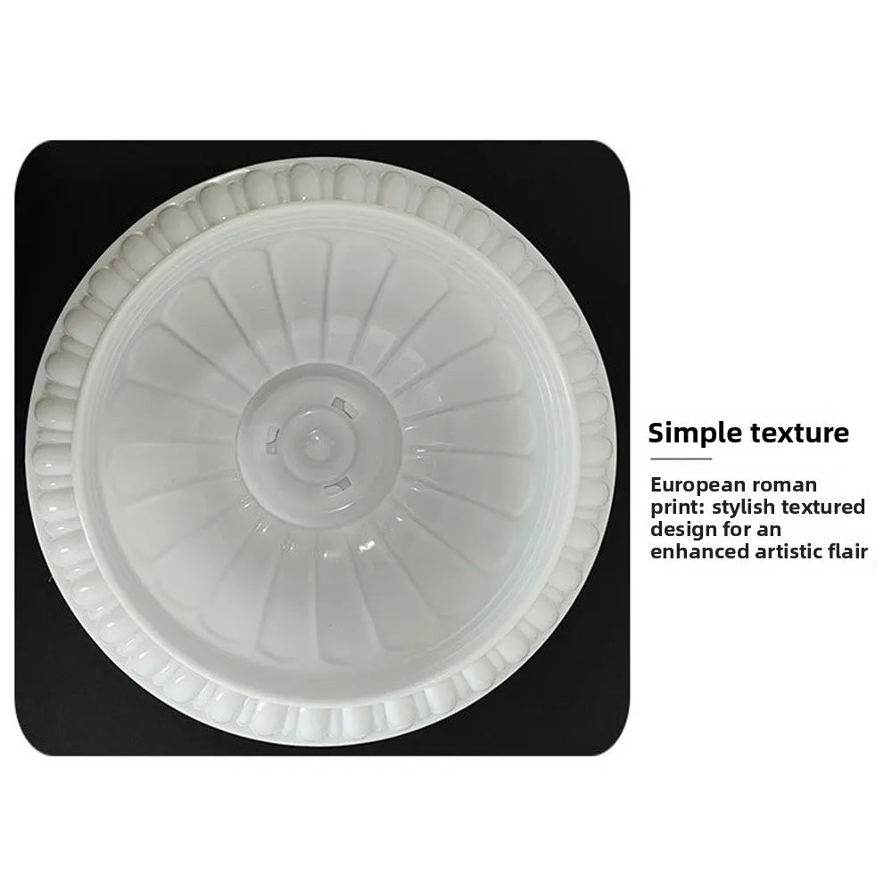 vases decoratifs fleurs europeen classique blanc motifs cannelés differentes tailles salon deco