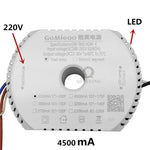pilote led tension constante 24v 30v 240v ac blanc moderne driver perforations suspension led