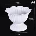 cache pot blanc rayures verticales adhésif décoration intérieure classique ornement maison salon