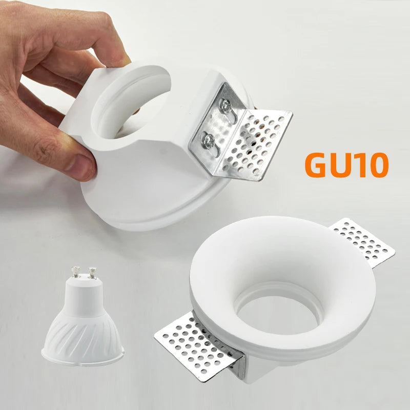 Spot LED GU10 blanc mat moderne clips facile 249 2000 lumens