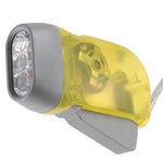 lampe dynamo rechargeable led rouge bleu jaune transparent utilitaire campingextérieur